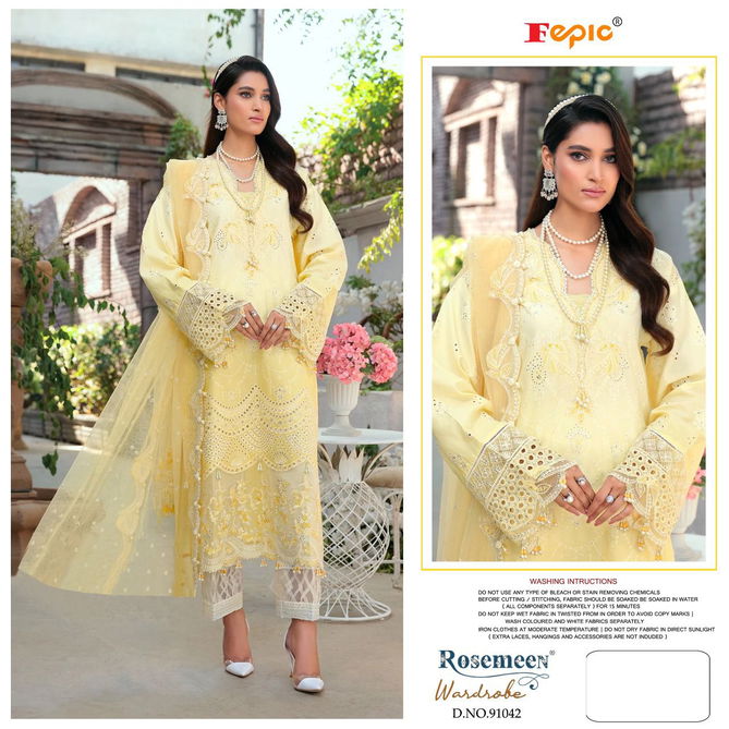 ROSEMEEN WARDROBE New Ethnic Wear Georgette Pakistani Salwar Suit Collection